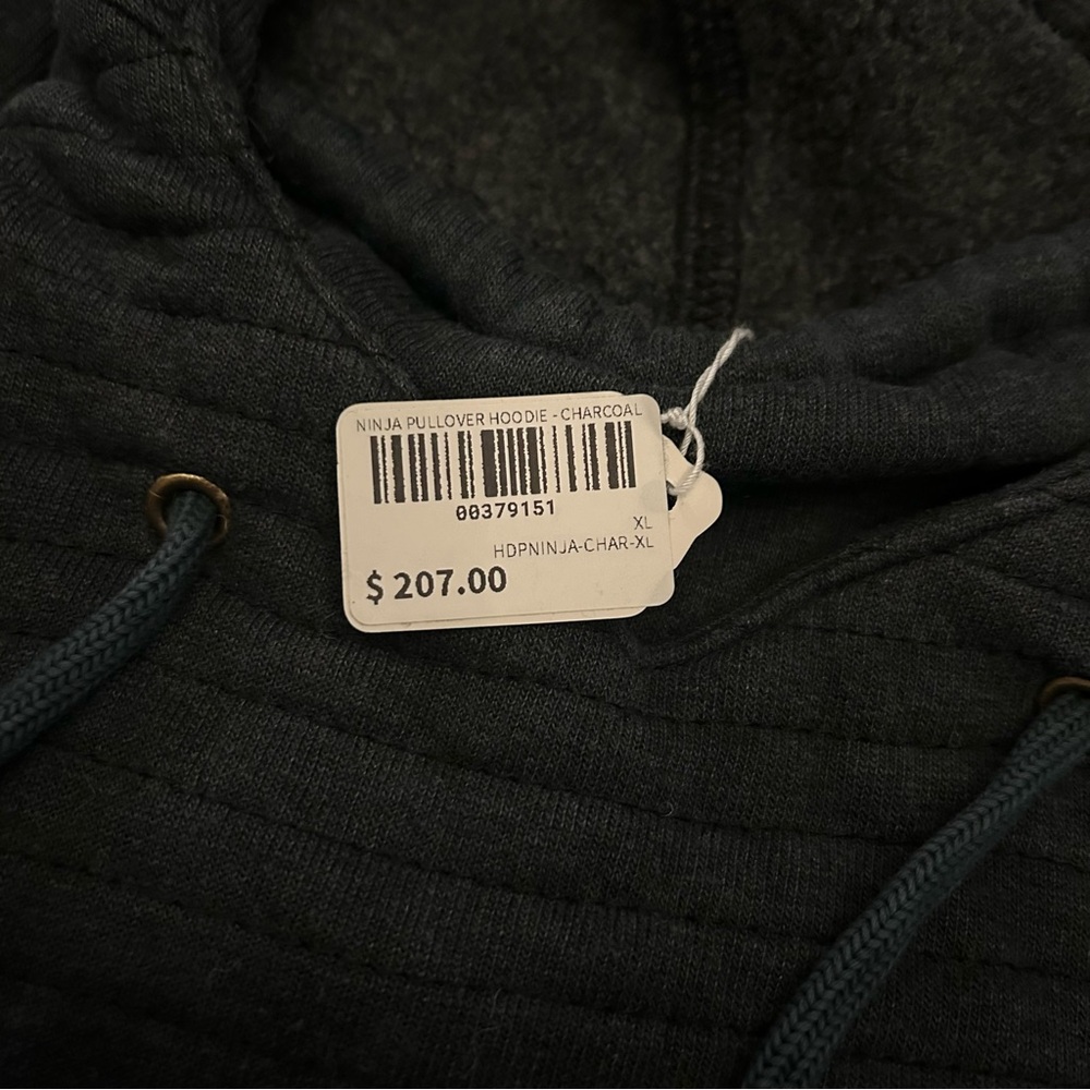 NWT Aviator Nation Ninja Hoodie XL Charcoal - Picture 6 of 6